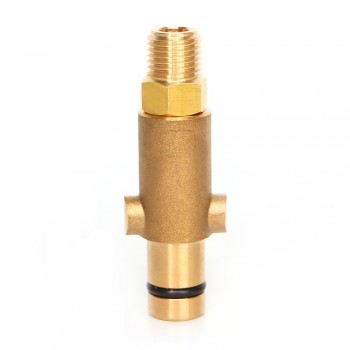 Foam Lance Brass Connector for Nilfisk Rounded Adapter also for Gerni and Stihle High Pressure Washer