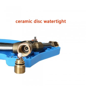 High Pressure Car Wash Spray Nozzle Gun with 3/8 Quick Connector Nozzle Spray Jet Replacement Water Spray Gun