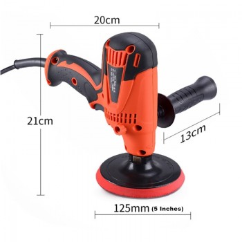 6 Speeds 800W Car Paint Polishing Machine 220V Auto Paint Polisher Care Tool 3500 RPM M14 For Waxing Coating And Cleaning