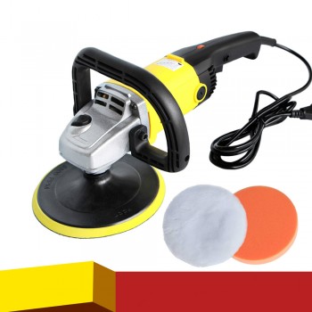 1200W Car Polisher Variable Speed 3000rpm 180mm Car Paint Care Tool Polishing Machine Sander 220V M14 Electric Floor Polisher