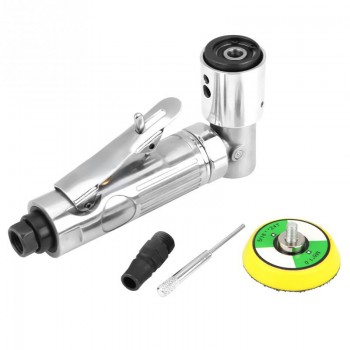 90 Degree Air Polisher Orbital Sander Eccentric Polishing Machine Pneumatic Grinding Tool Auto Accessories polisher car