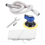 5 /6 inch Round Air Palm Random Orbital Sander 9000RPM Pneumatic Polisher Hand Sanding Tool Auto Accessories polishing machine