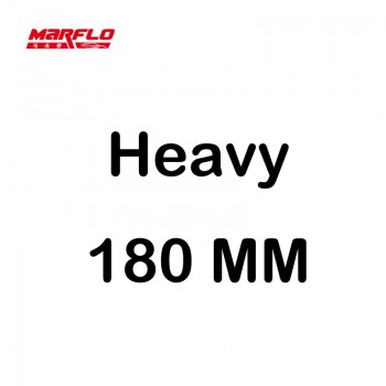 Marflo 180mm Polishing Sponge Pad Buff Polishing Pad For Car Polisher Dual Action Pad Sponge Fine Medium Heavy Cutting Power