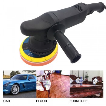 21MM Dual Action Car Polisher Automotive Polishing Machine 950W Eccentricity Polishing Waxing Tools 6 Speed 1000-3800 OPM
