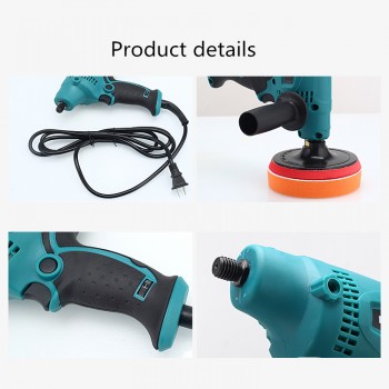 New Electric Polishing Machine Car Polisher Cleaner 220v 800w 6 Speed Change Free shipping