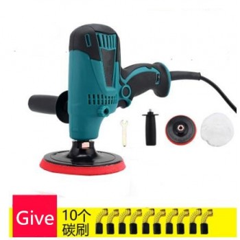 New Electric Polishing Machine Car Polisher Cleaner 220v 800w 6 Speed Change Free shipping