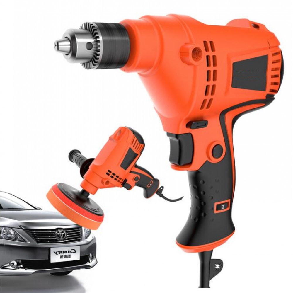 2 in 1 Car Polishing machine conversion hand drill 850-3200rpm Car Paint Care Polish Machine Sander  Car Wax Electric Floor