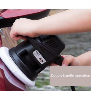 7inch Mini Car Polishing Machine Random Orbit Waxing Machine Care 12V Polisher Cigarette Lighter Charging Port Polishing Machine
