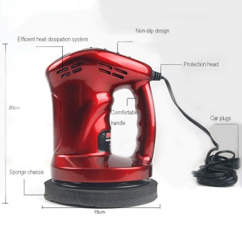 Car-styling 12V 80W Mini Car Polishing Waxing Machine Portable Electric Car Auto Polisher 150mm Car Care Sander Tool