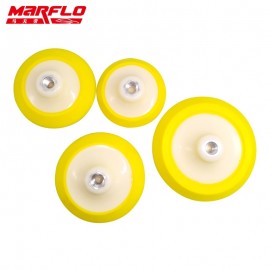 Marflo Plate Backing Pad for M14 Polisher with Polishing Sponge Pad 4 4.5 5 6  Hook Loop Backing Pad