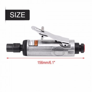 1/4Inch 90PSI 20000-23000RPM Pneumatic Die Grinder Air Grinder Grinding Kit Polishing Machine Engraving Tool Pneumatic Tools