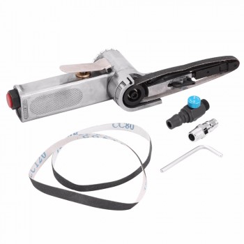 Pneumatic Air Belt Sander Polisher Grinding Machine Tool 10mm For Air Compressor Sanding With Sanding Belt Car Accessories