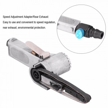 Pneumatic Air Belt Sander Polisher Grinding Machine Tool 10mm For Air Compressor Sanding With Sanding Belt Car Accessories
