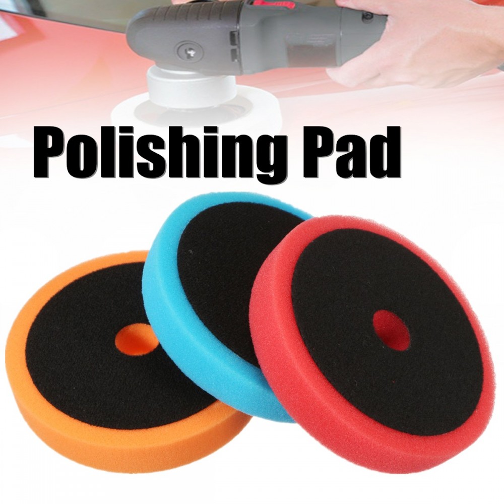 6 Inch 150mm Polishing Pad Buffing Pad Sponge Kit Sets for Car Polisher Buffer