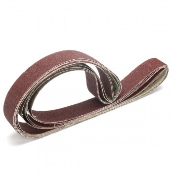 2 X 72 6Pcs/Set Sanding Belts 36/40/60/80/120/150 Grit Sander File Aluminium Polishing for Hard Metal Grinding