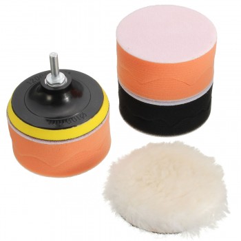 9pcs 4 Inch 100mm Polishing Buffing Pad Kit for Car Polisher for Buffer