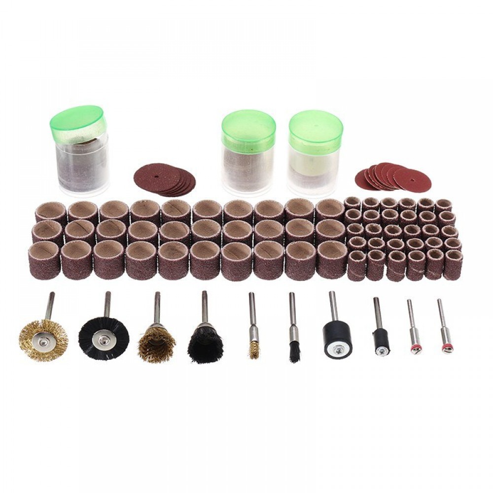 160pcs Car Rotary Tool Accessories Electric Grinding Polishing Cutting Rotary Tool Bit Set for Dremel