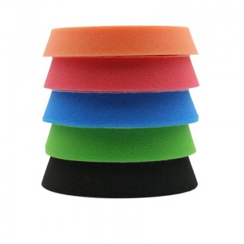 6 Inch Car Polishing Sponge Wheel Polishing Disc Oblique Edge Sponge 5 Inch Grinding Reduction Disk 5 Piece Set