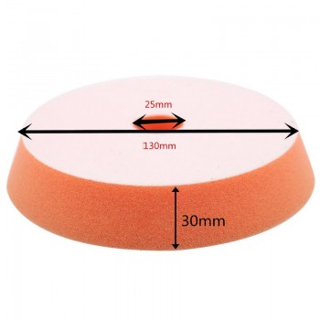 6 Inch Car Polishing Sponge Wheel Polishing Disc Oblique Edge Sponge 5 Inch Grinding Reduction Disk 5 Piece Set
