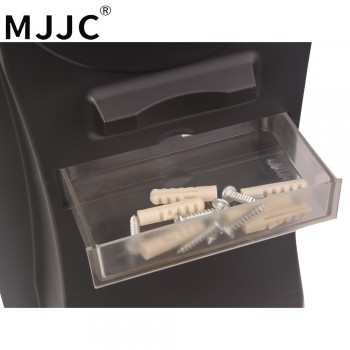 MJJC Wall Hook Polisher Holder Polisher Hanger Polisher Holder With Clear Drawer Holding Polisher on Wall