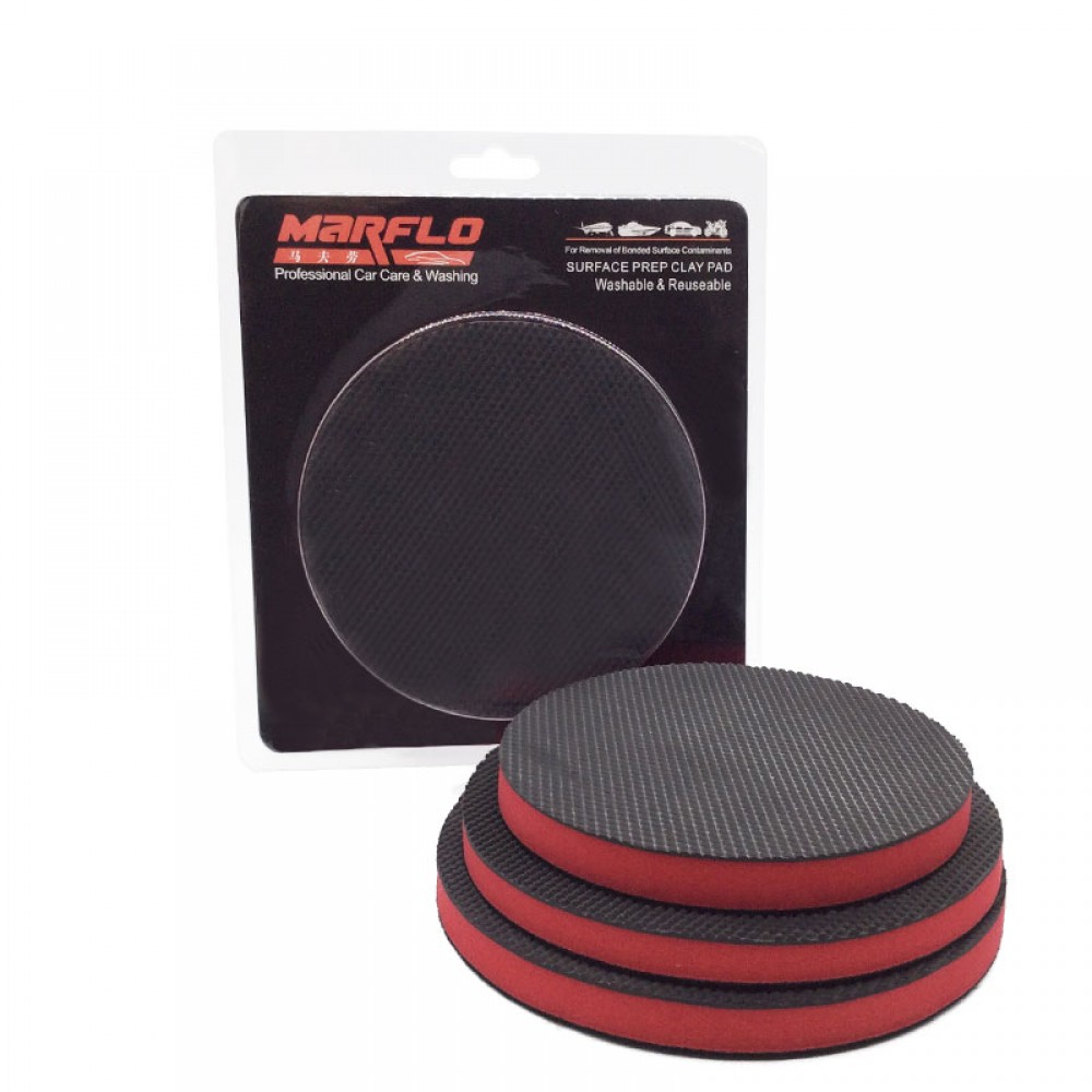 Magic Clay Bar Polishing Pad Car Detailing Sponge Auto Polishing Tools Marflo Car Cleaning Wax Applicator Paint Care