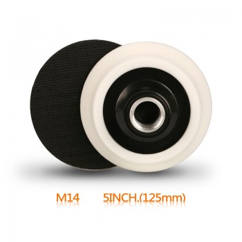 SPTA 5inch 125mm Backing Plate Hookamp;Loop Backing Pad M14 For Polishing Buffer Pad Car Polisher Buffing Pad Backer Plate