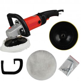 Car Polisher 1280w Variable Speed Auto Polish Machine Sander 220v 180mm Car Paint Care Tool EU plug Electric Floor Polisher