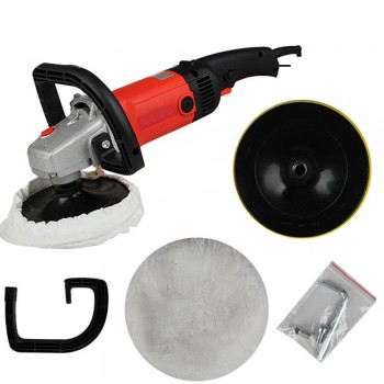 Car Polisher 1280w Variable Speed Auto Polish Machine Sander 220v 180mm Car Paint Care Tool EU plug Electric Floor Polisher