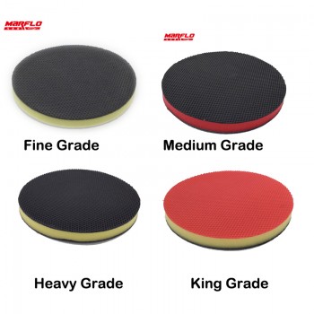 80mm Car paint Care Buff Pad Polishing Pad 3 Magic Clay pad Fine Medium Heavy King Marflo mady by Brilliatech