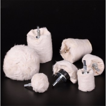 7 Pcs/Set  Polish Buffing Polishing Pad Polishing Mop Wheel Kit For Mag Wheels, Manifold, Aluminum, Stainless Steel, Chrome Pack