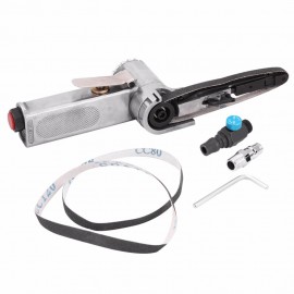 10mm Pneumatic Air Belt Sander Polisher Grinding Machine Tool For Air Compressor Sanding With Sanding Belt Pneumatic Tools