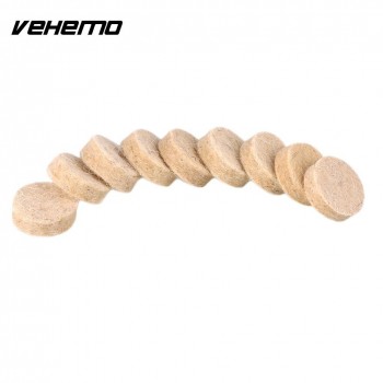 Vehemo 50pcs Cotton Soft Mirror Polishing Metal Jade Gold Jewelry Buffing Wheel