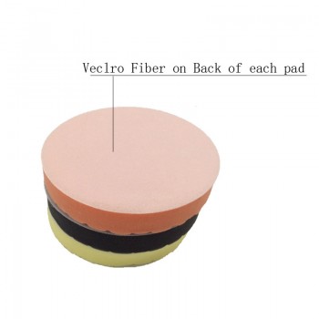 MARFLO Polishing Sponge Pad Car Cleaning Brushes Auto Detailing Tools Paint Rust Removal for Dual Action Polisher Paint Care