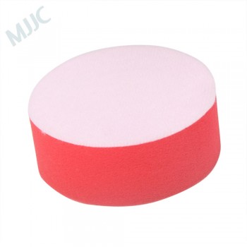 MJJC 3 Inch Cutting Pad Buffing Polishing Car Buffing Pad Sponge Foam Polishing Pad Red Foam Polish Pad Hook amp; Loop Interface
