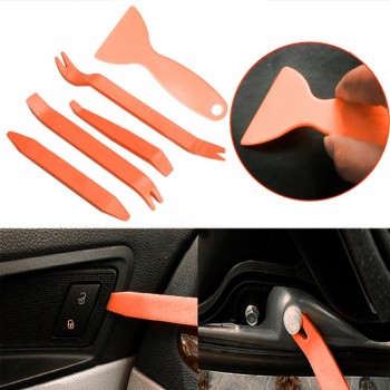 HOT 5pcs Cool Auto Car Radio Door Clip Panel Trim Dash Audio Dashboards Removal Installer Pry furniture repair tool Lowest Price