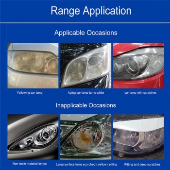 2pcs/lot 30 ML Car Auto Headlight Renovation Repair Agent Car Coating Repair Set Liquid Scratches Oxidation Polishing Coat