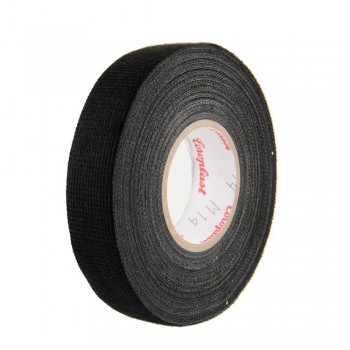 Vehemo car-style Adhesive 19mmx15M Fabric Tape Cable Looms Harness For Car Vehicle Trucks Black