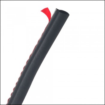 6 Meter/pcs small D 9*10mm car sound insulation sealing rubber strip anti Noise Rubber 3m Sticky Tape car door seal