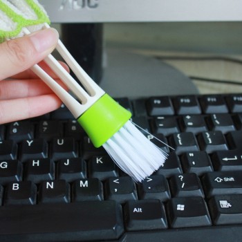 Hot Sale Portable Automotive Keyboard Supplies Versatile Cleaning Brush Vent Brush Cleaning Brush practical household goods