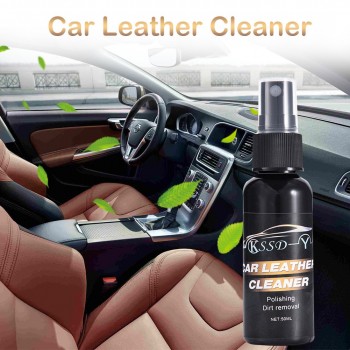 High gloss 50mL Car Wax Auto Interior Restorer Dashboard Leather sofa seat Trim Dust Removal Liquid safe non-toxic Cockpit Care