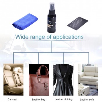 High gloss 50mL Car Wax Auto Interior Restorer Dashboard Leather sofa seat Trim Dust Removal Liquid safe non-toxic Cockpit Care