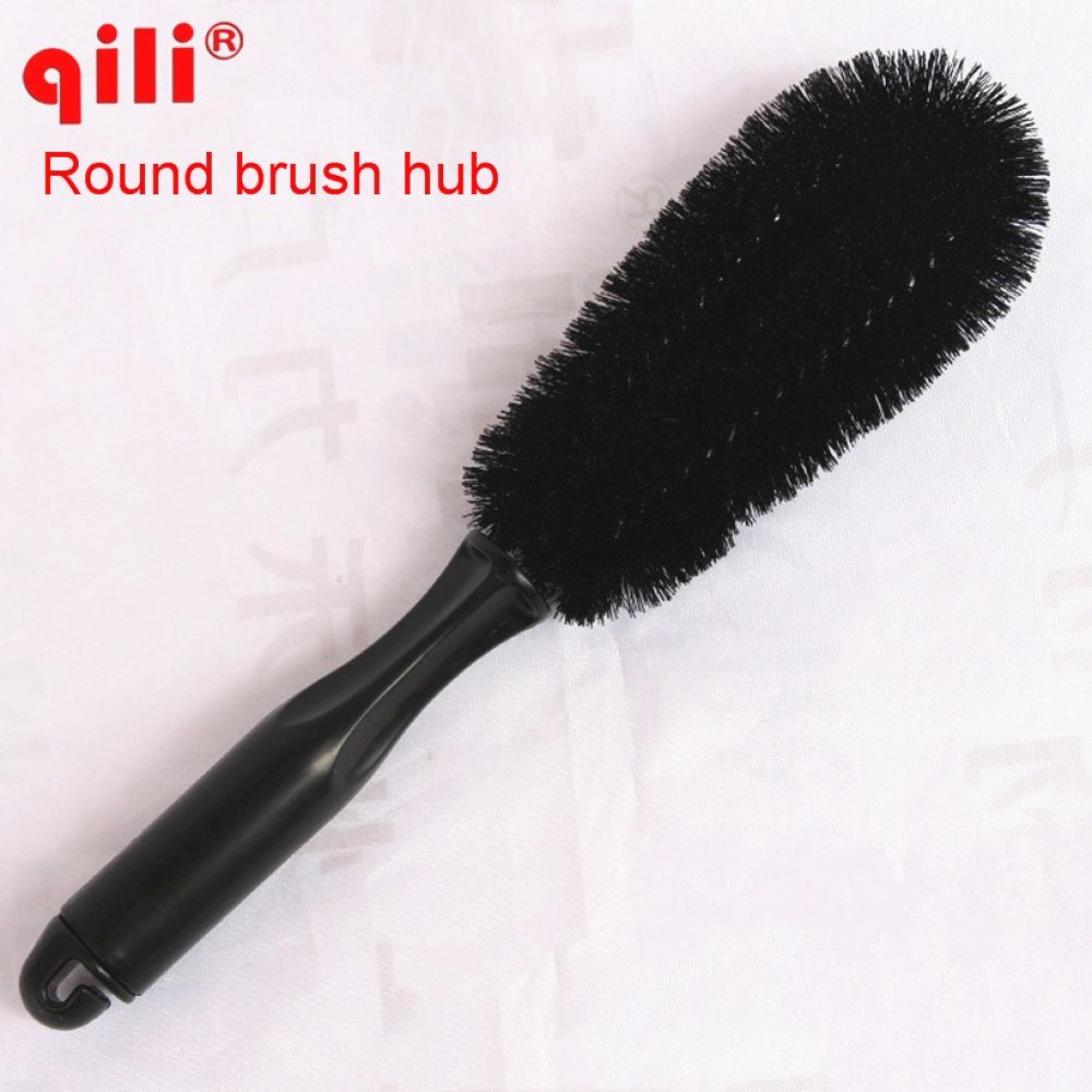 Car Motorcycle Wheel Tire Rim Scrub round Brush Hub Clean Wash Useful Brush Car Truck Motorcycle Bike Washing Cleaning Tools