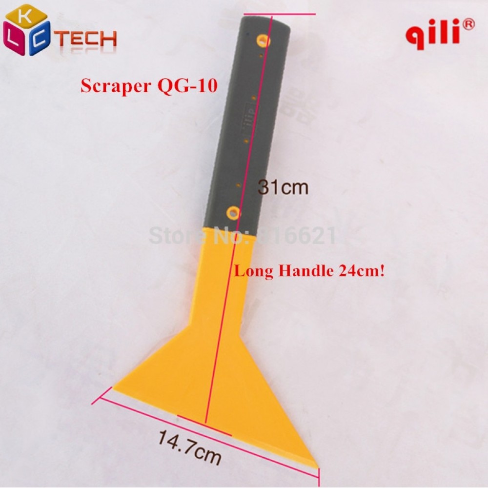 Qili QG-10 Long Handle Scraper Automobile Rubber Handle Window Film Tint Tools Slim Foot Squeegee Car Home Tint