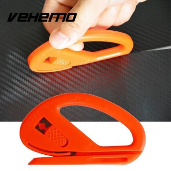 Vehemo Car Vehicle Snitty Fiber Vinyl Film Sticker Wrap Safety Cutter Cutting Knife Blade Tool Car Styling