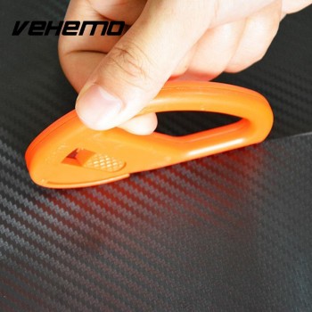 Vehemo Car Vehicle Snitty Fiber Vinyl Film Sticker Wrap Safety Cutter Cutting Knife Blade Tool Car Styling