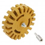 Car Cleaning Care Pinstripe Decal Eraser Wheel Pad Rubber Disk Pneumatic Car Decals Sticker Remover Remove Tools