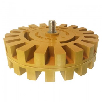 Car Cleaning Care Pinstripe Decal Eraser Wheel Pad Rubber Disk Pneumatic Car Decals Sticker Remover Remove Tools