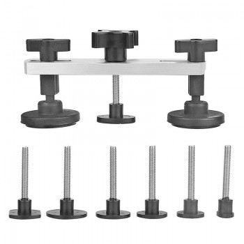 1 Set PDR Paintless Dent Repair Tools Pulling Bridge Dents Removal Hand Tool Set Kit Instruments Silver CSL2017