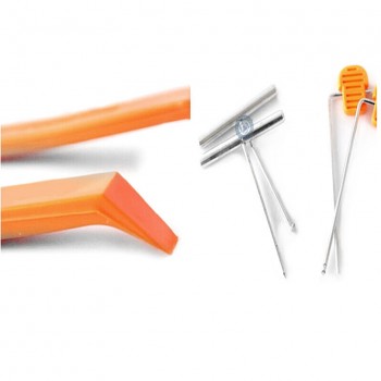 20sets DHL Plastic 12Pcs/Set Automobile Car Removal Tool Installer Pry Repair Sets Dash Audio Stereo GPS Repairing Tool