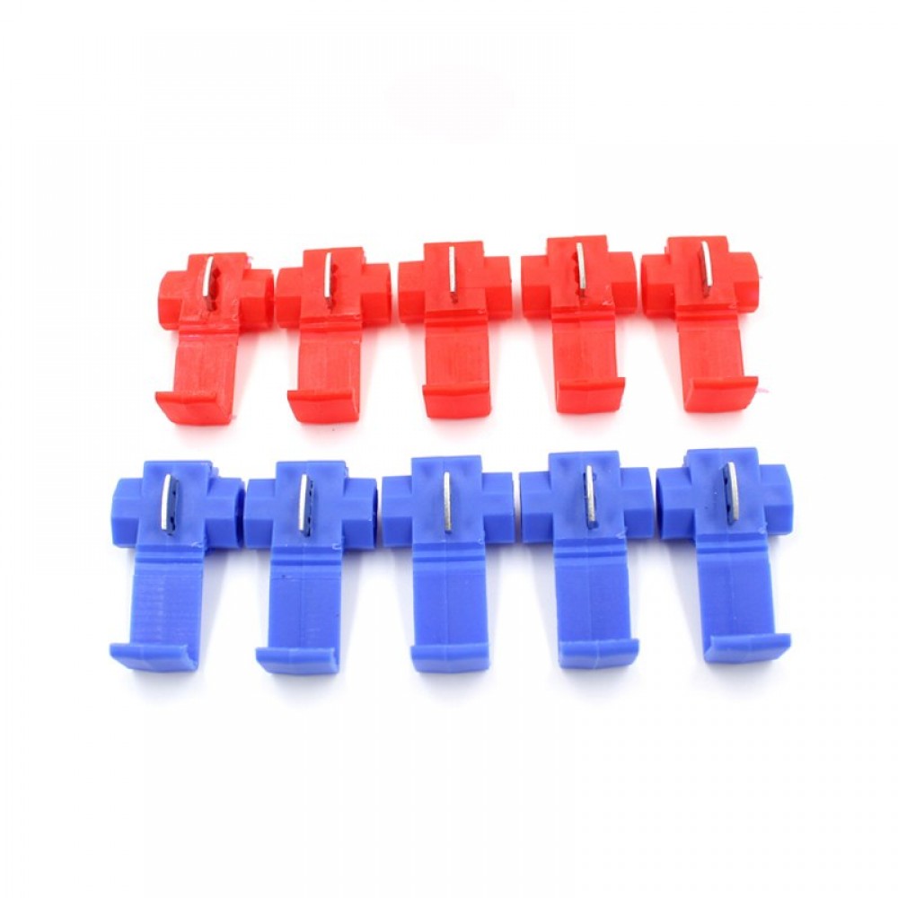 2018 HOT SALE New 10Pcs Quick Splice Wire Cable Connector Scotch Lock Conductor Block very nice Vicky